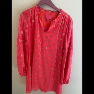 NWT Pretty Lilly Pulitzer Silk Gianna dress sz 10